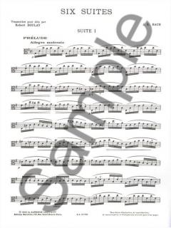 6 Suites von Johann Sebastian Bach 