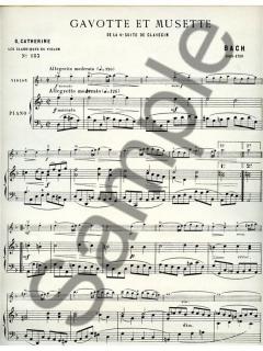 Suite Clavecin No. 6: Gavotte et Musette von Johann Sebastian Bach 