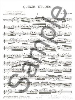 15 Etudes von Johann Sebastian Bach 