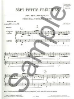 7 Petits Preludes von Johann Sebastian Bach 