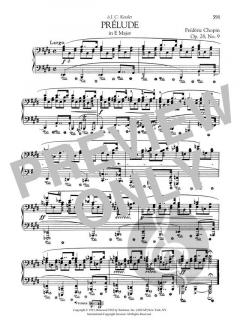 Prélude in E Major, Op. 28, No. 9 von Frédéric Chopin (Download) 