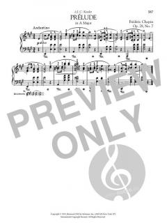Prélude in A Major, Op. 28, No. 7 von Frédéric Chopin (Download) 