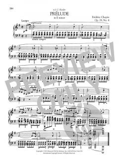 Prelude In E Minor, Op. 28, No. 4 von Frédéric Chopin (Download) 