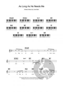 As Long As He Needs Me von Lionel Bart (Download) 
