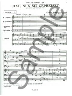 Jesu nun sei Gepreiset (Johann Sebastian Bach) 