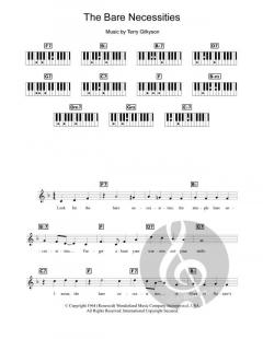 The Bare Necessities von Terry Gilkyson (Download) 