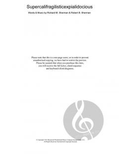 Supercalifragilisticexpialidocious von Julie Andrews (Download) 