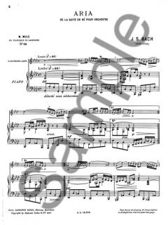 Arie von Johann Sebastian Bach 