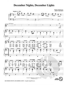 December Nights December Lights Songkit (Emily Crocker) 