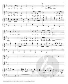 December Nights December Lights Songkit (Emily Crocker) 