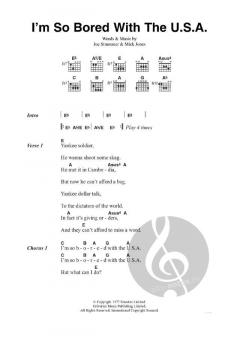 I'm So Bored With The U.S.A. von The Clash (Download) 
