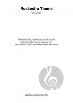 Rockestra Theme von Paul McCartney (Download) 