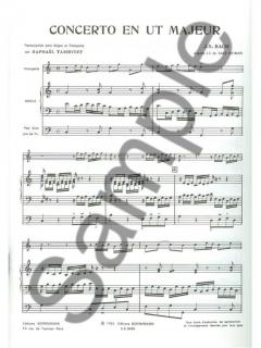 Concerto en Ut Majeur von Johann Sebastian Bach für Trompete und Orgel im Alle Noten Shop kaufen