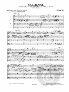 Sicilienne et Sarabande von Johann Sebastian Bach 