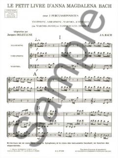 Petit Livre D Anna Magdalena Bach 