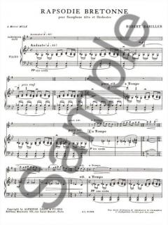 Rapsodie Bretonne von Robert Bariller 