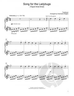 Song for The Ladybugs 