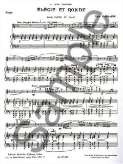 Elegie et Ronde von Else Barraine 
