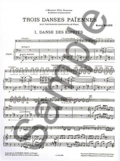 3 Danses Paiennes von Serge Baudo 