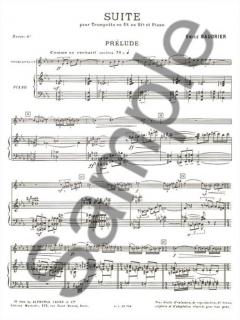 Suite von Baudrier für Trompete in C oder B und Klavier im Alle Noten Shop kaufen