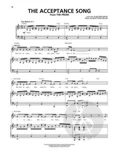The Acceptance Song von Matthew Sklar 