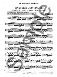 Technique Du Violoncelle Vol. 2 von Paul Bazelaire im Alle Noten Shop kaufen