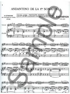 Sonatine No. 1: Andantino von Ludwig van Beethoven 