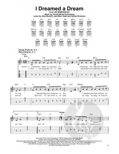 I Dreamed A Dream von Claude-Michel Schönberg (Download) 