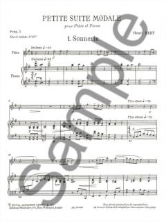 Petite Suite Modale von Bert für Flöte und Klavier im Alle Noten Shop kaufen