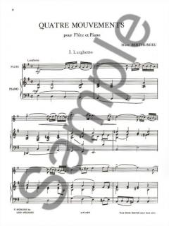 4 Mouvements von Marc Berthomieu 