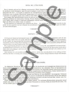 Technique Du Hautbois Par Etude Rationelle Des Gammes Volume 3 von Louis Bleuzet 