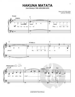 Hakuna Matata von Elton John (Download) 