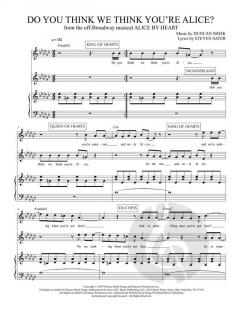 Do You Think We Think You're Alice? von Duncan Sheik 