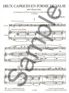 2 Caprices en Forme de Valse (Paul Bonneau) 