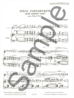 Piece Concertante von Paul Bonneau 