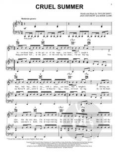 Cruel Summer von Taylor Swift 