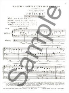 12 Pieces Op. 5 Vol. 1 von J.-L. Bonnet 