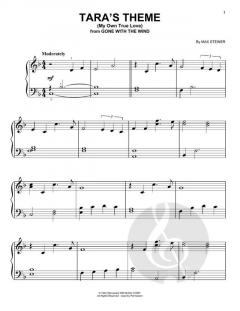 Tara's Theme (My Own True Love) von Max Steiner (Download) 