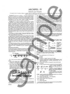 Archipel 4 von Andre Boucourechliev 