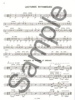 Classe de Batterie Dans Les Conservatoires Vol. 3 (Emmanuel Boursault) 