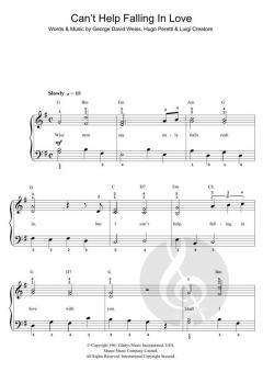 Can't Help Falling In Love von Elvis Presley (Download) 