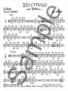 Dechiffrages Pour Batterie Vol.1 / debutant A Moyen (Emmanuel Boursault) 