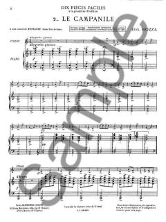 10 Pieces Faciles Nr. 2 von Eugene Bozza 