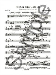 Eugene Bozza: 2 Esquisses von Eugène Bozza 