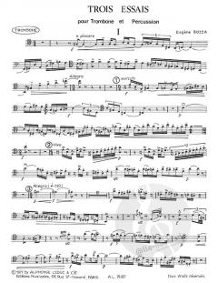 3 Essais von Eugène Bozza 