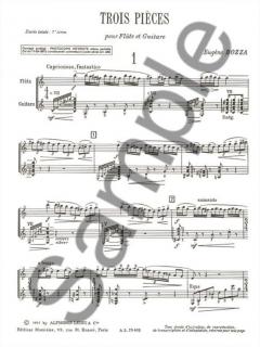 3 Pieces von Eugène Bozza 