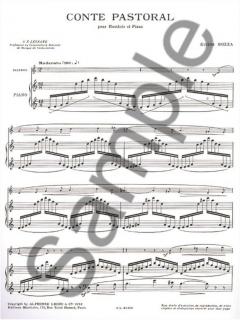 Conte Pastoral von Eugene Bozza für Oboe und Klavier im Alle Noten Shop kaufen
