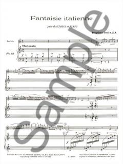 Fantaisie Italienne von Eugene Bozza für Oboe und Klavier im Alle Noten Shop kaufen