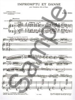 Impromptu et Danse von Eugene Bozza 