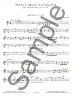 Parade Des Petits Soldats von Eugene Bozza 